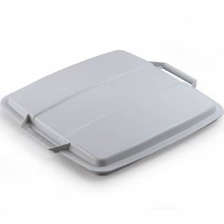 Durable Durabin Eco l&aring;g t/90L affaldsspand gr&aring; 