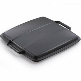 Durable Durabin Eco l&aring;g t/90L affaldsspand sort