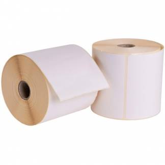 Fragtetiketter permanent 105x220mm &Oslash;25mm 9rl 