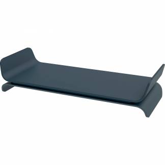 Leitz Ergo monitorstander 438x209x112mm m&oslash;rkegr&aring; 