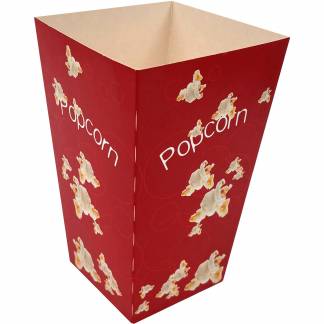 Popcornb&aelig;ger 180mm 1,4L r&oslash;d 50stk