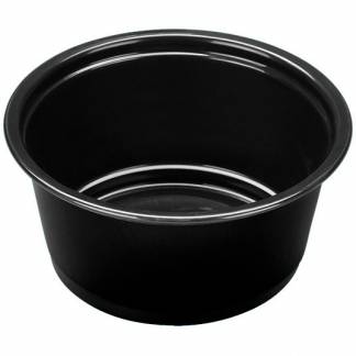 Dressingb&aelig;ger 60ml &Oslash;62x27mm sort 250stk