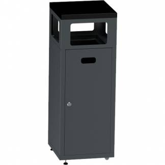 Caro affaldsspand m/h&oslash;j top 90L sort 