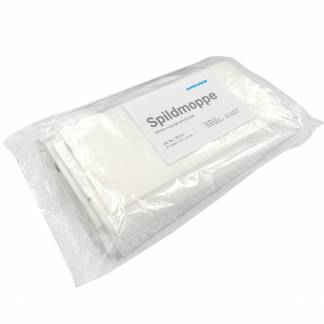 Wetwipe engangsspildmoppe hvid 42x13cm 5stk 