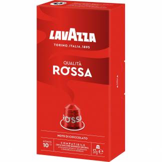 Lavazza Qualit&agrave; Rossa kaffekapsler 10stk 