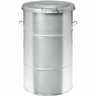 Kongamek affaldsspand 70l galvaniseret 