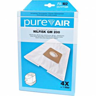 PureAir st&oslash;vsugerposer NI2 t/Nilfisk GM200-599 