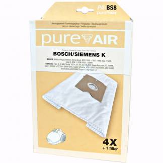 PureAir BS8 st&oslash;vsugerposer t/Siemens Smily type K 