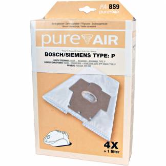 PureAir BS9 st&oslash;vsugerposer t/Siemens Ergomaxx/Dynapower 