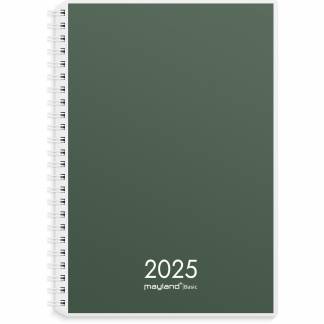 Mayland 2025 25267000 Basic ugekalender A5 21,4x15,7cm grå 