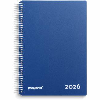 Mayland 2026 26218020 timekalender 24,2x18,5cm blå 
