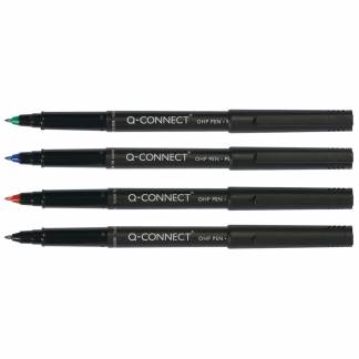 Q-connect OHP marker 0,5mm 4 farver 