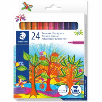 Staedtler 325 fiberpen 1,0mm 24stk 