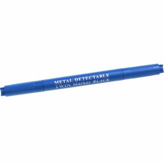 Detekterbar Twin tusch 0,7/1,5-2,5mm sort 