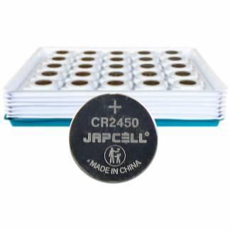 JAPCELL CR2450 knapcellebatterier 100stk 