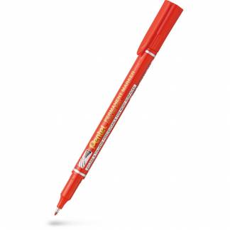 Pentel NF450 permanent marker 0,7mm r&oslash;d