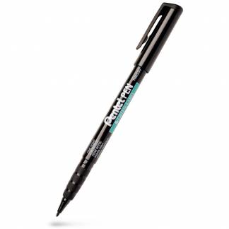 Pentel NMS50 permanent fiberpen 1mm sort 
