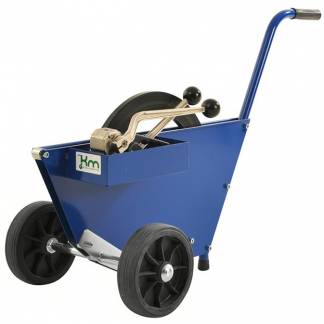 Kongamek rulleholder til st&aring;lb&aring;nd 990x460x640mm bl&aring; 