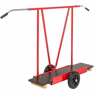 Kongamek pladevogn 1707x540x1122mm 200kg r&oslash;d