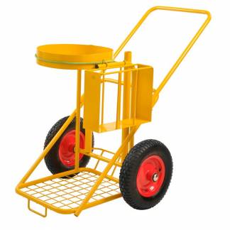 Kongamek reng&oslash;ringsvogn 1200x820x1000mm gul 