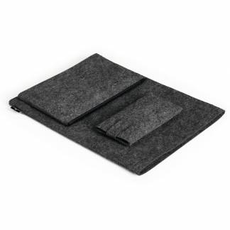 Durable Effect computersleeve 16,4" m&oslash;rkegr&aring;