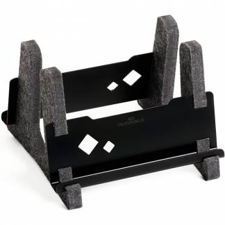 Durable Vertical laptopstander 13-17" sort