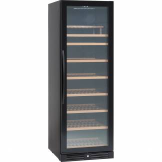 Scandomestic vink&oslash;leskab 1 zone 461L tr&aelig;/sort 