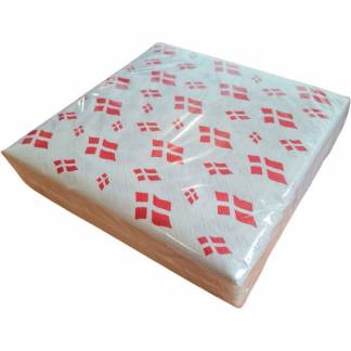 F&oslash;dselsdagsservietter 3-lags 33x33cm 50stk 