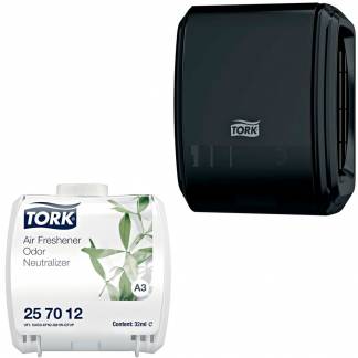 Tork Constant Airfreshener Neutral + gratis dispenser sort 