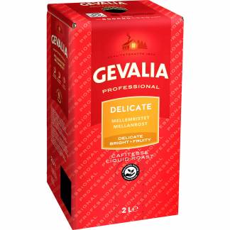 Gevalia Delicate Roast Cafitesse kaffe 2x2L 
