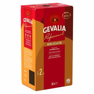 Gevalia Delicate Roast Cafitesse kaffe 2x2L