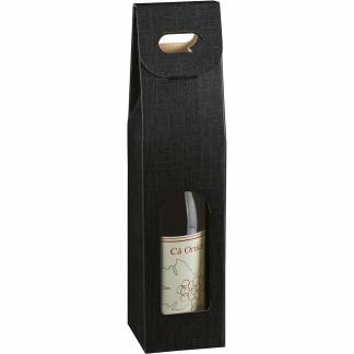 Vin&aelig;ske til 1 flaske mat sort