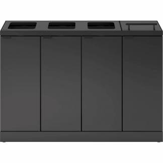 Bica Basic 883 affaldsstation 4x45L antracit