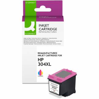 Q-connect 304XL bl&aelig;kpatron CMY 450ark