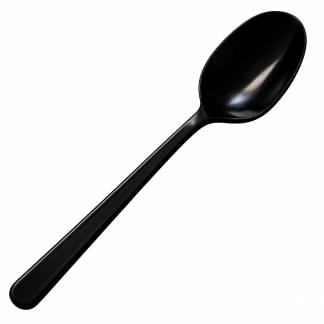 Teske flergangsplast 125mm sort 50stk