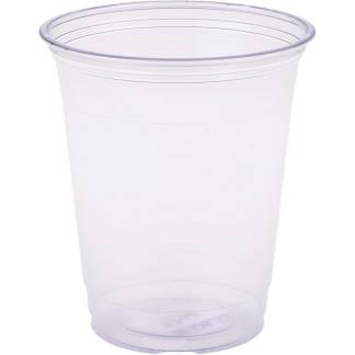 Plastglas &Oslash;95mm 40cl klar 50stk 