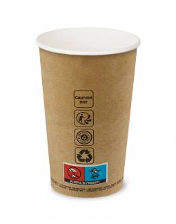 Kaffeb&aelig;ger &Oslash;89x132mm 40cl brun 50stk