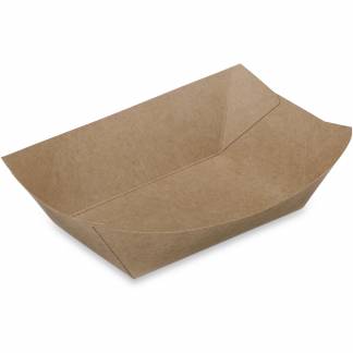 Pommes frites bakke 750ml brun 250stk