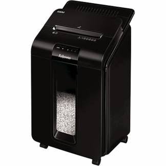 Fellowes AutoMax 100M makulator 4x10mm P4 23L sort