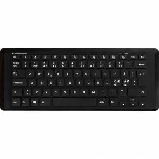 Mousetrapper Type Mini tr&aring;dl&oslash;stastatur sort