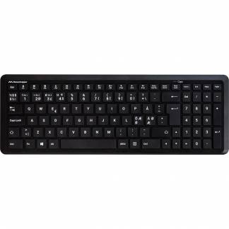 Mousetrapper tr&aring;dl&oslash;stastatur Type Midi sort