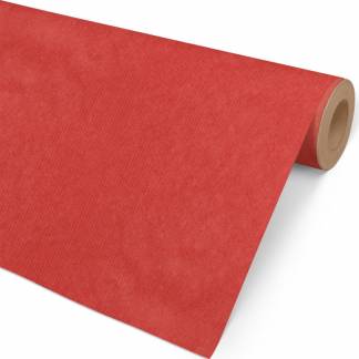Gavepapir 57cmx154m r&oslash;d kraft