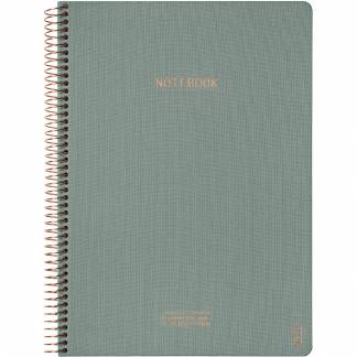 KOZO Premium notesbog A4 80ark gr&oslash;n 