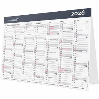 Mayland 2026 26058100 moderne bordkalender A5 15x21cm 