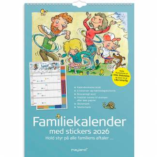 Mayland 2026 26066250 6 kolonner vægkalender 30x42cm 