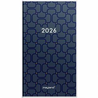 Mayland 2026 26090070 indexkalender m/illustrationer 17x9,5 cm 