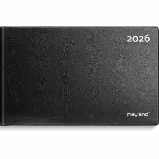 Mayland 2026 26132000 mini bordkalender 9,5x15,3cm sort 