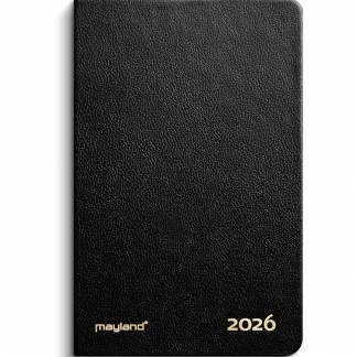 Mayland 2026 26162010 uge lommekalender 11,5x7,5cm sort 