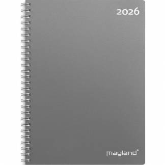 Mayland 2026 26200000 ugekalender A5 mørkegrå 