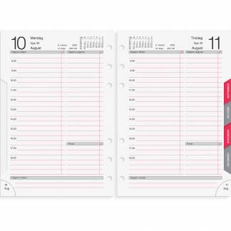 Mayland 2026 26285000 systemkalender refill 17,5x12cm hvid 